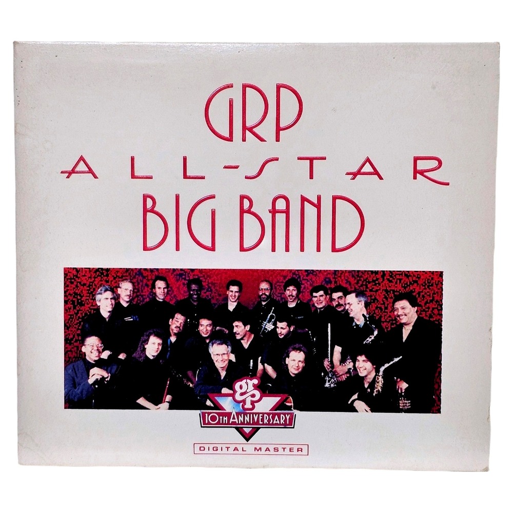 GRP All-Star Big Band 10th Anniversary Jazz CD GRD-9672 Digital Master Album EUC